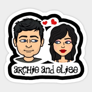 Archie and Elise Sticker